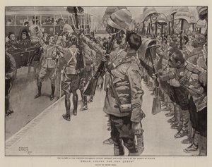 Dreifaches Hoch auf die Königin